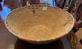 Large African Tribe Wedding Basket