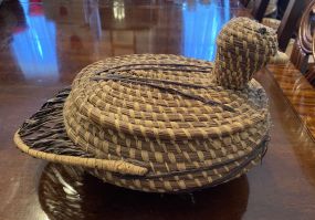 Alabama Coushatta Native American Hand Crafted Duck