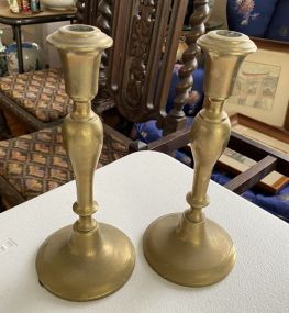 Pair of Brass Candle Sticks