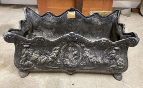 Old Cast Metal Planter