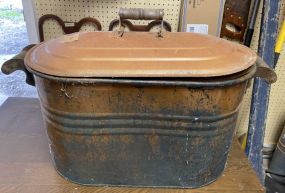 Old Copper Covered Bucket