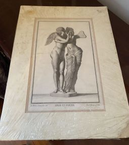 Amor Et Psyche Framed Print 20