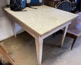Hand Painted Primitive Table