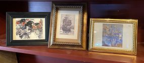 Walter Anderson Mystic Bird Print, Still Life Print, and Print of Ship