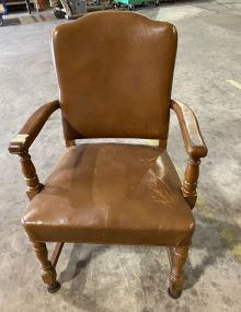 Vintage Vinyl Arm Chair