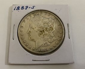 1889-S Morgan Silver Dollar