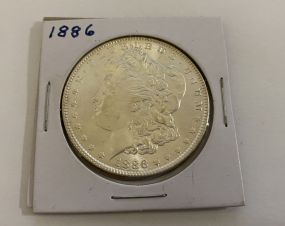 1886 Morgan Silver Dollar