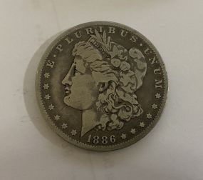 1886-O Morgan Silver Dollar