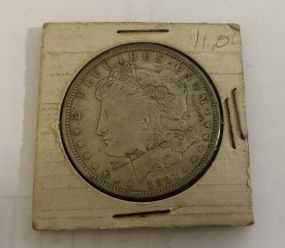 1921 Morgan Silver Dollar