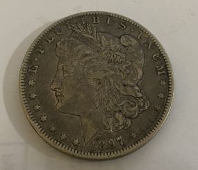 1897-O Morgan Silver Dollar