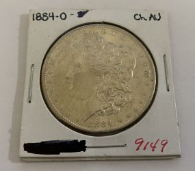 1884-O Morgan Silver Dollar