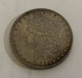 1885 Morgan Silver Dollar