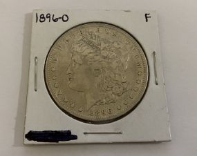 1896-O Morgan Silver Dollar