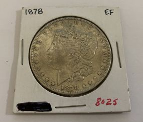 1878 Morgan Silver Dollar