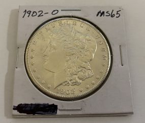 1902-O Morgan Silver Dollar