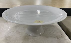 Tiffany Co. Porcelain White Cake Stand