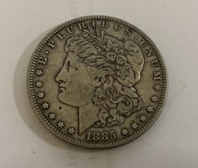 1885 Morgan Silver Dollar