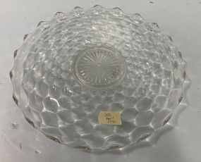 Fostoria American Clear Glass Platter