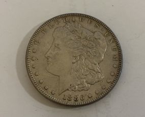 1886 Morgan Silver Dollar