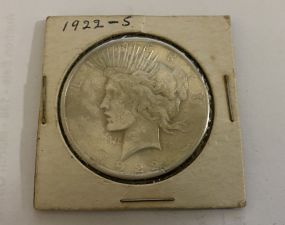 1922-S Peace Liberty Dollar