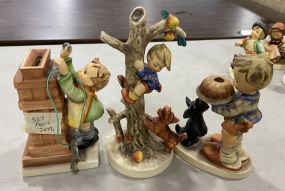 Three Vintage W. Germany Hummel Figurines
