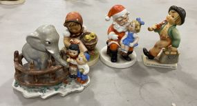 Four Vintage W. Germany Hummel Figurines