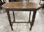 Depression Era Walnut Parlor Table