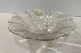 Vintage Chantilly Style Footed Center Bowls