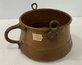 Old Brass Cooking Pot
