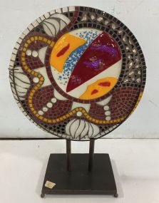 Mosaic Glass Decorative Plaque