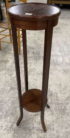Mahogany Federal Style Plant Stand