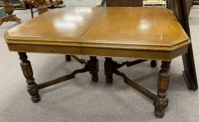 Vintage Jacobean Style Dining Table