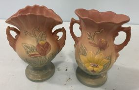 Two Hull Pottery Vases