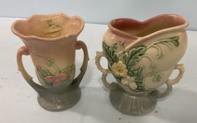 Two Hull Pottery Vases