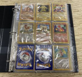 Binder of 1998 Pokeman Cards