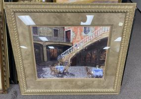 Courtyard Framed Print