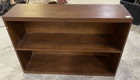 Modern Mahogany Bookcase