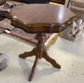 Modern Cherry Lamp Table