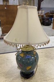 Porcelain Umbrella Vase Lamp