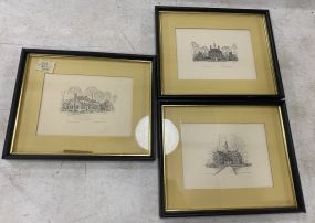 Three Home Framed Prints