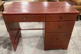 Modern Painted Kneehole Writing Desk