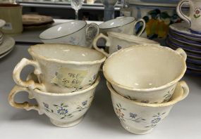 Assorted Set of Porcelain Cups