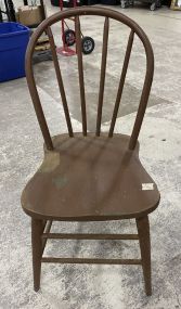 Painted Vintage Bentwood Side Chair