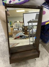 Wall hanging mirror