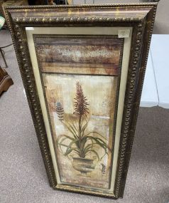 Modern Framed Urn Print