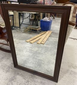 Mahogany Framed Wall Mirror