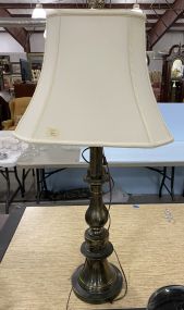 Heavy Mid Century Style Table Lamp