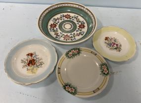 Group of Collectible Hand Painted Porcelain Plates