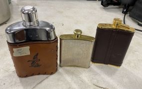 Three Collectible Liquor Flasks