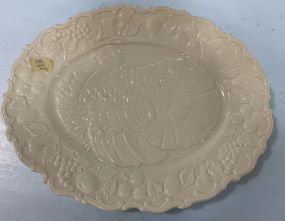 Italy Ceramic Turkey Serving Platter